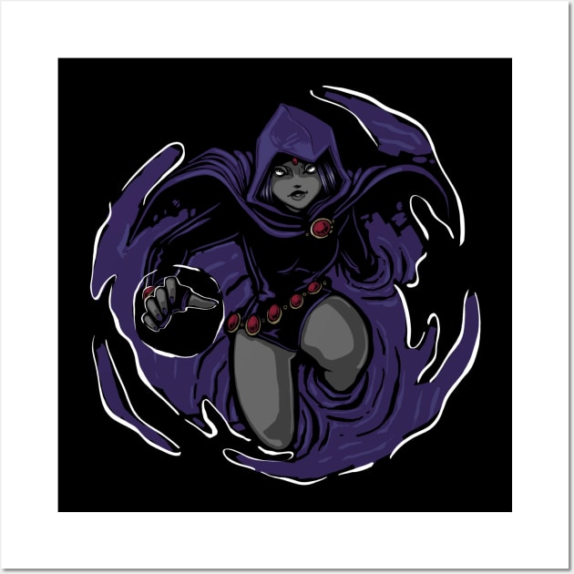 Raven Wall Art by Dicky